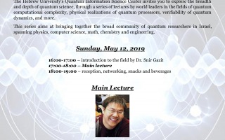 Quantum Science Perspectives - Lecture 2 "Non-equilibrium Phases of Matter" Image can not be displayed